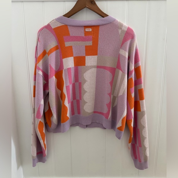 RVCA Jesse Brown Cardigan - Size M - Picture 4 of 8